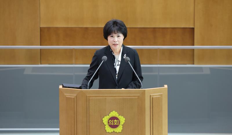 제384회 정례회 제3차 본회의(일괄질문)
