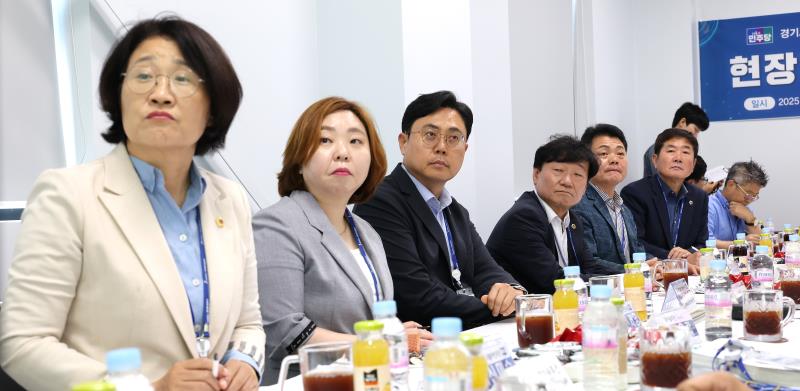 더불어민주당 대표단 미래 첨단산업 현장점검 2일차 (제이솔루션)