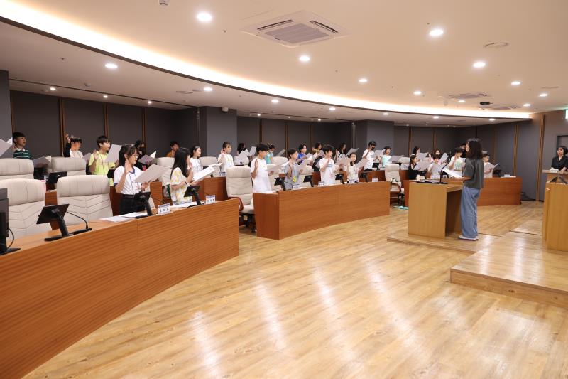 제27회 청소년의회교실 신풍초등학교