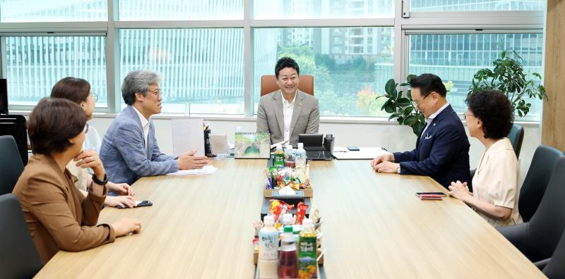 김진경 의장 치매노인 구강보건 관련 정책 정담회