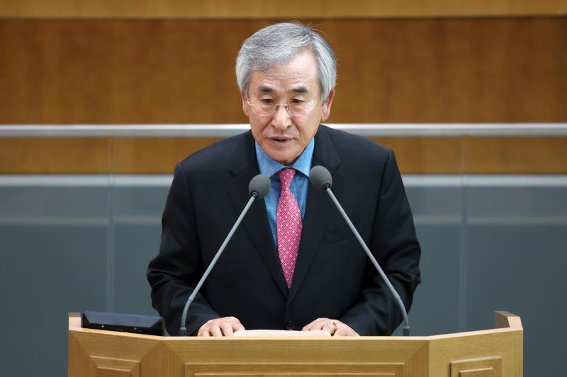 제385회 임시회 제2차 본회의 도시환경위원장 당선 인사