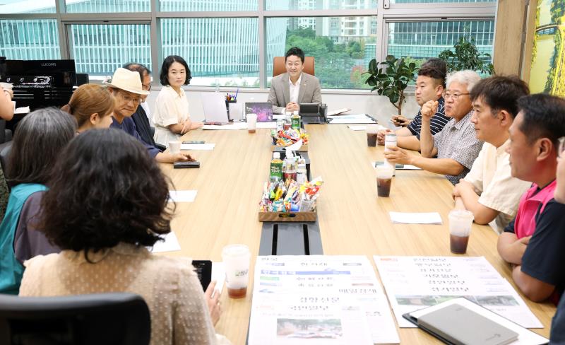 김진경 의장 - 시민사회 공동대책위 정담회_2