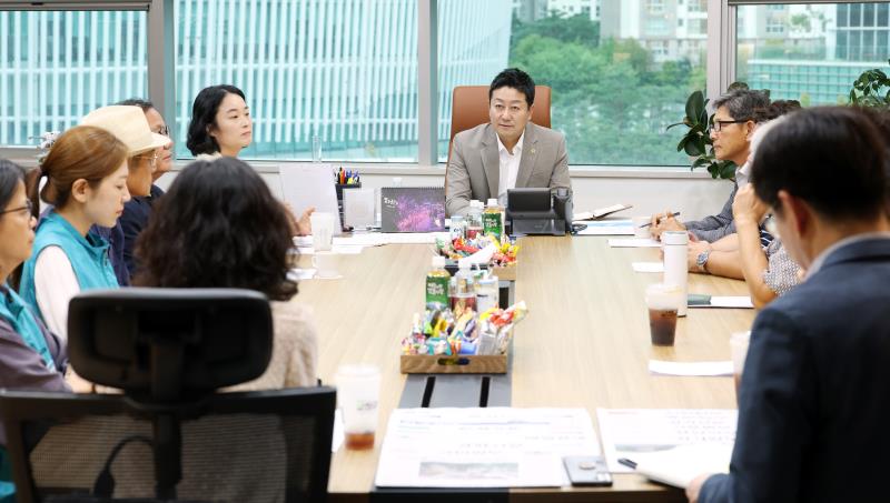 김진경 의장 - 시민사회 공동대책위 정담회_6