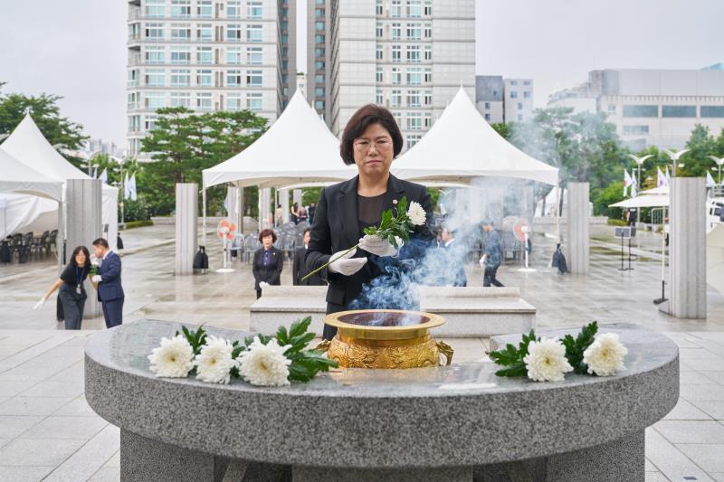 국민의힘 광복 80주년 현충탑 참배