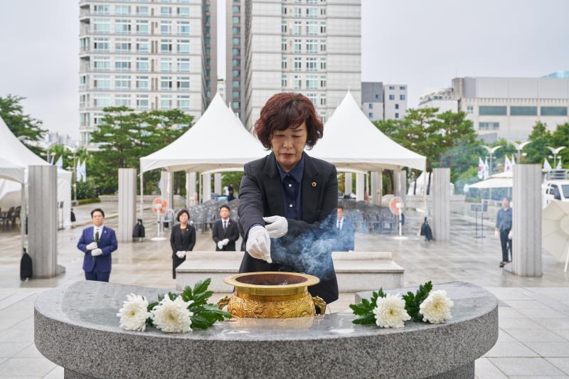 국민의힘 광복 80주년 현충탑 참배