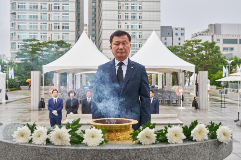 국민의힘 광복 80주년 현충탑 참배