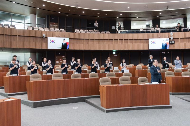 2025년 경기도의회 청소년 모의의회 경연대회 사진 3
