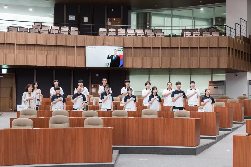 2025년 경기도의회 청소년 모의의회 경연대회 사진 4