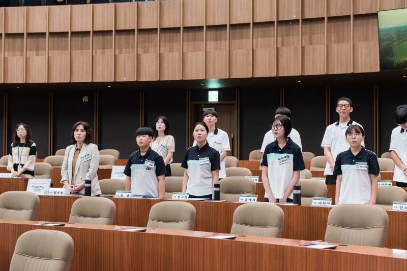 2025년 경기도의회 청소년 모의의회 경연대회 사진 8