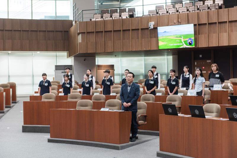 2025년 경기도의회 청소년 모의의회 경연대회 사진 10