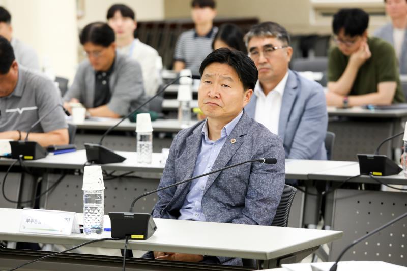정책 활용방안 모색을 위한 경기도의회 도시환경위원회 현장방문