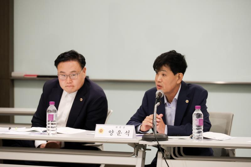 2025년도 제2회 경기도청 추경 예산(안) 심사 대비 경기도의회 예산결산특별위원회 사전설명회_6