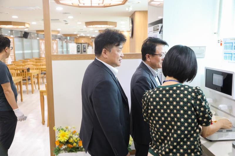 구내식당 라면조리 코너 시식 행사_4