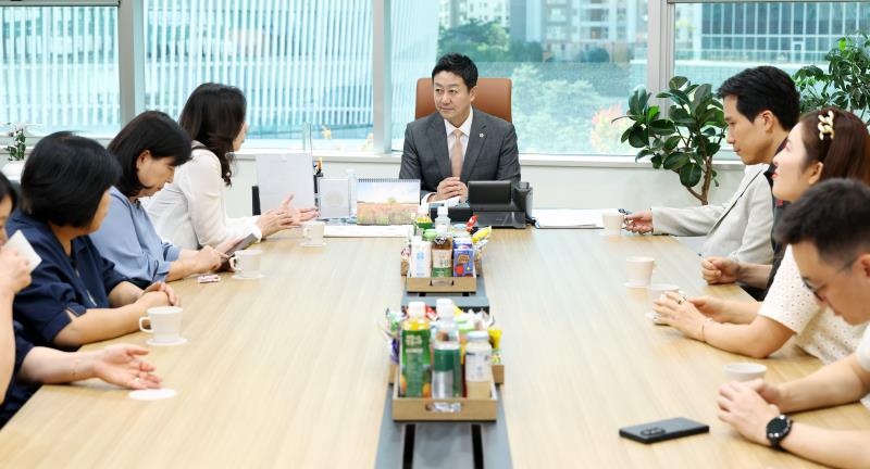 사립유치원연합회 경기도지회장 등 면담_2