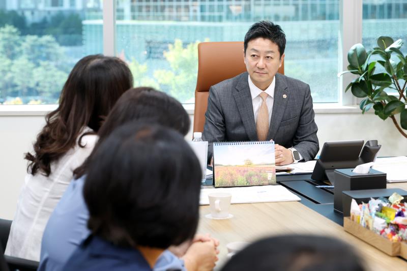 사립유치원연합회 경기도지회장 등 면담_6