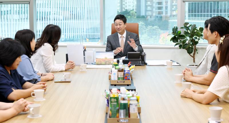 사립유치원연합회 경기도지회장 등 면담_10