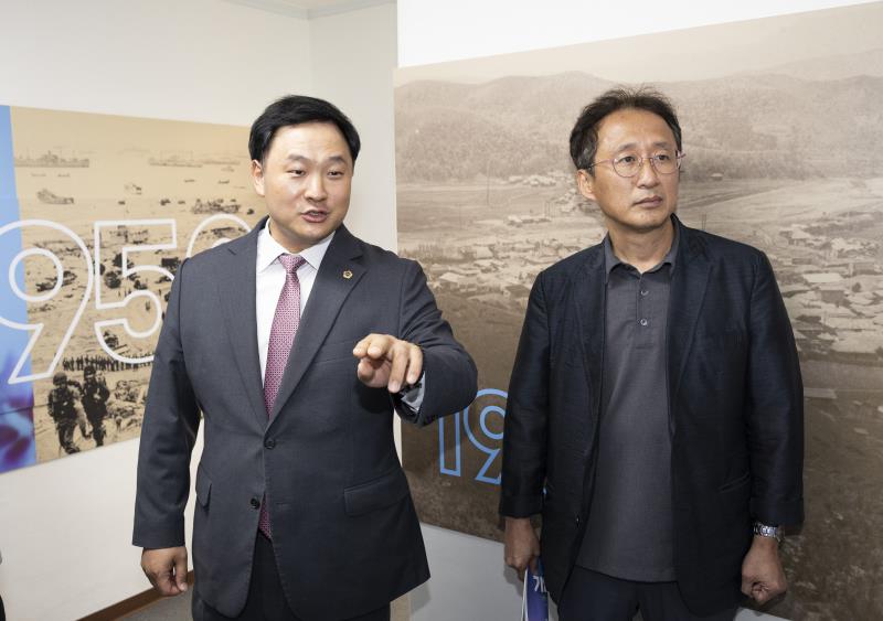 파주시 '성매매 집결지 철거 현장' 방문
