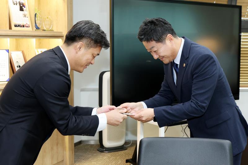 최용철 경기소방재난본부장 접견_3