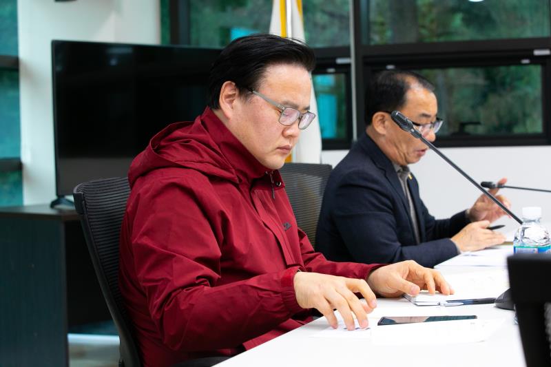 경기도의회 예산결산특별위원회 사전설명회