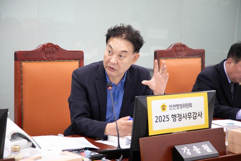 제387회 정례회 제5차 안전행정위원회 행정사무감사_7