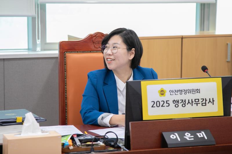 제387회 정례회 제5차 안전행정위원회 행정사무감사_5