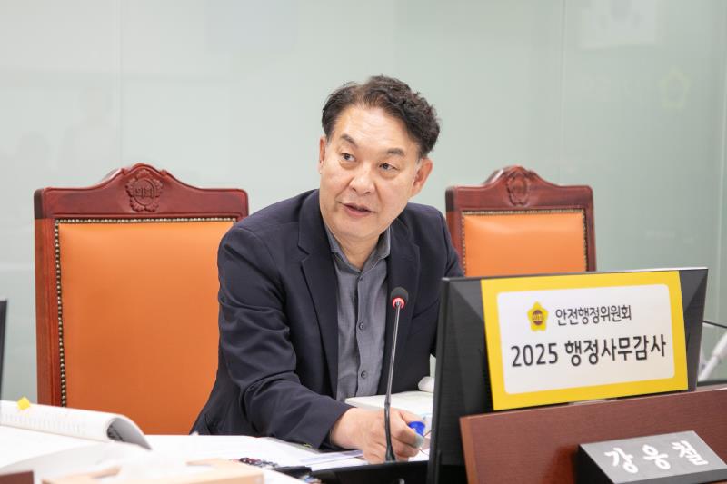 제387회 정례회 제6차 안전행정위원회 행정사무감사_8