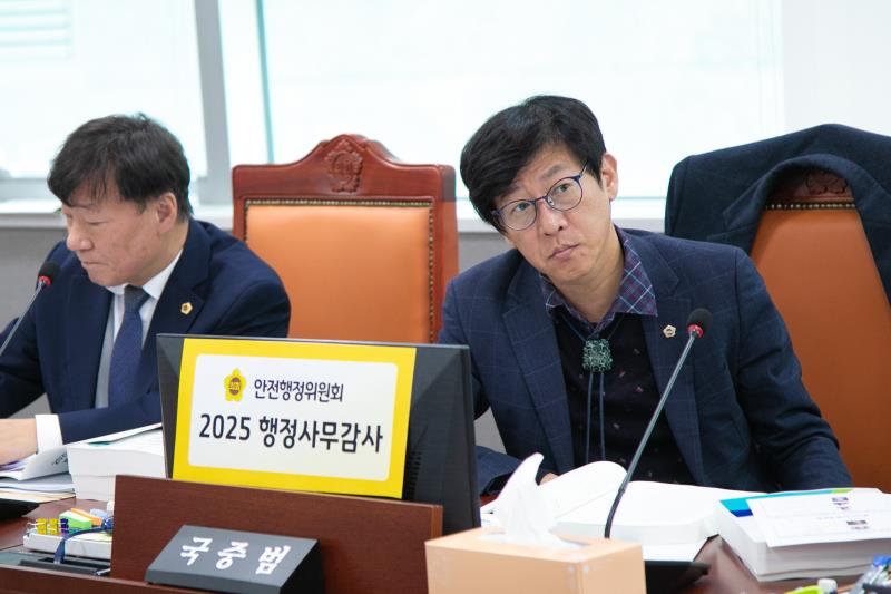 제387회 정례회 제6차 안전행정위원회 행정사무감사_6