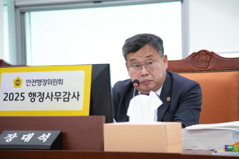 제387회 정례회 제6차 안전행정위원회 행정사무감사_7