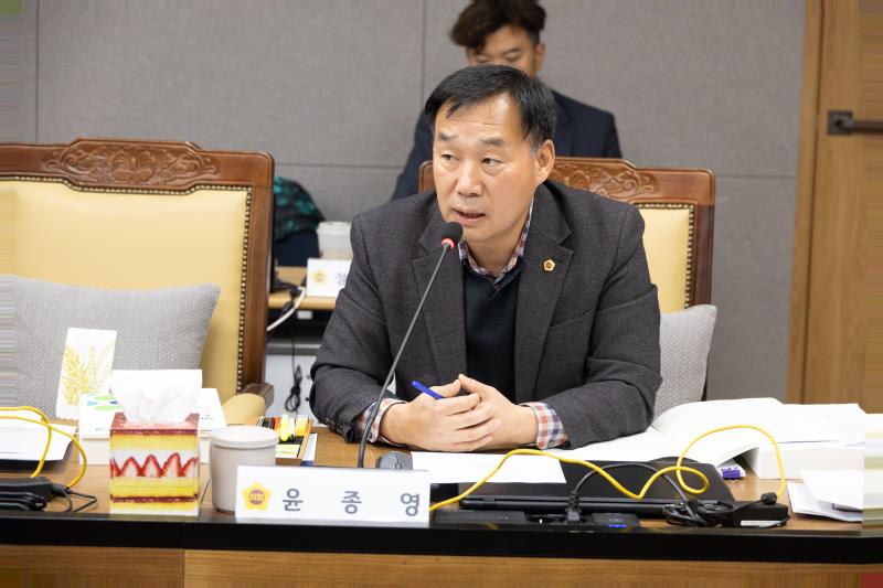 제387회 정례회 제6차 농정해양위원회 행정사무감사