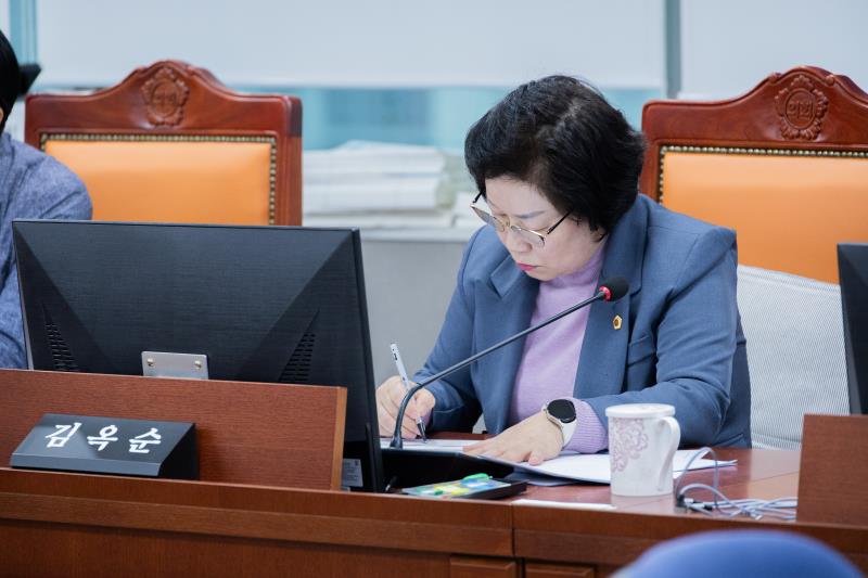 제387회 정례회 제5차 도시환경위원회