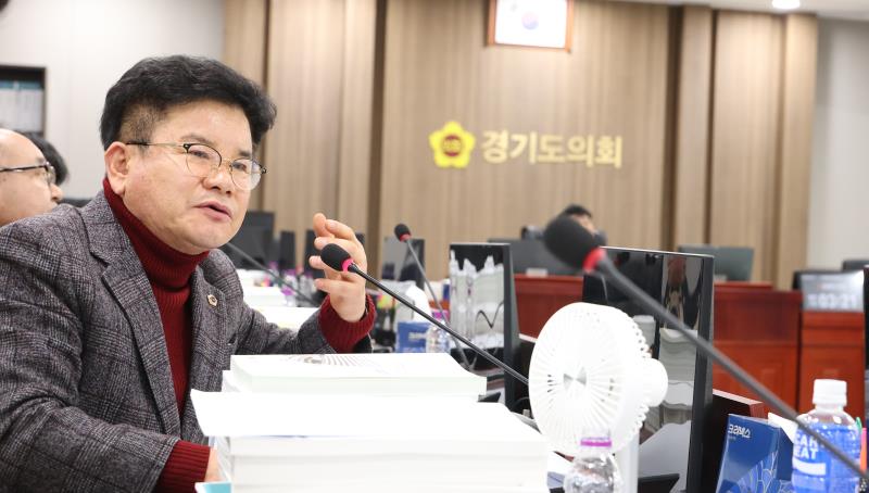 제387회 정례회 경기도청 예산결산특별위 회의