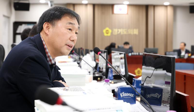 제387회 정례회 경기도청 예산결산특별위 회의