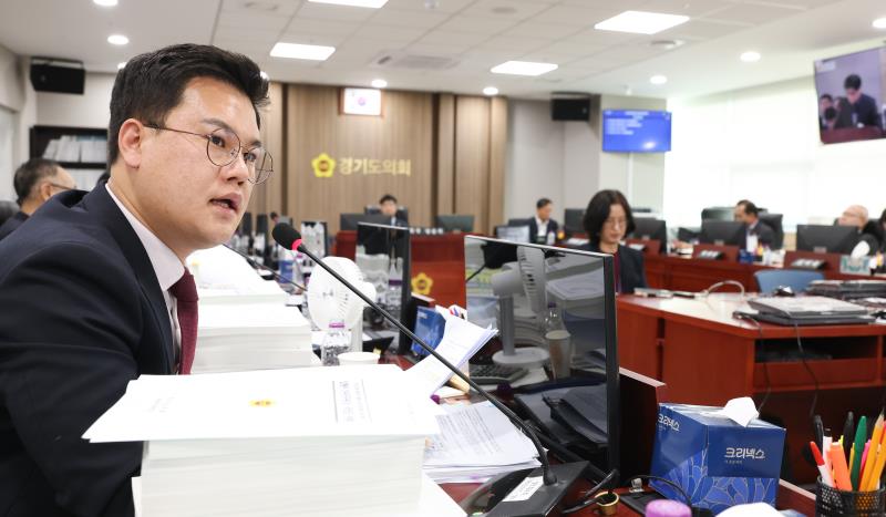 제387회 정례회 경기도청 예산결산특별위 회의