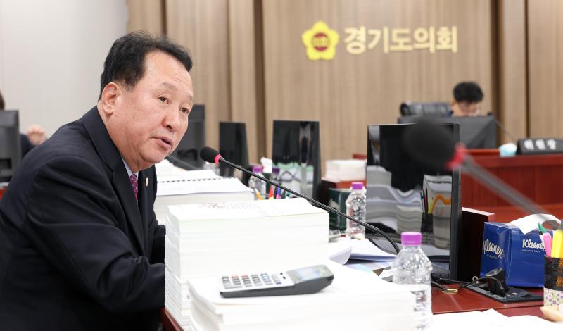 제387회 정례회 경기도청 예산결산특별위 회의