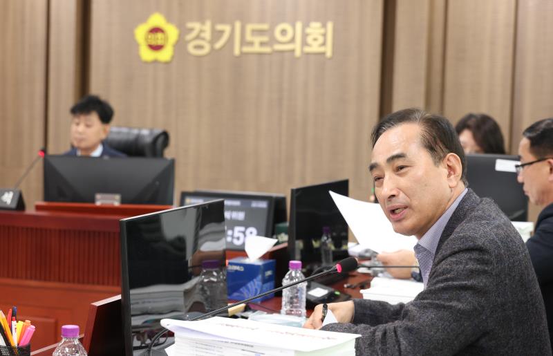 제387회 정례회 경기도청 예산결산특별위 회의