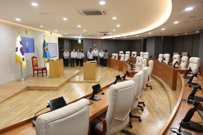 시흥시 은행동 자율방범대 경기도의회 견학 사진 6