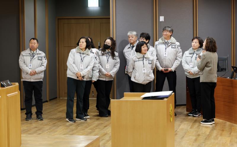 시흥시 은행동 자율방범대 경기도의회 견학 사진 7