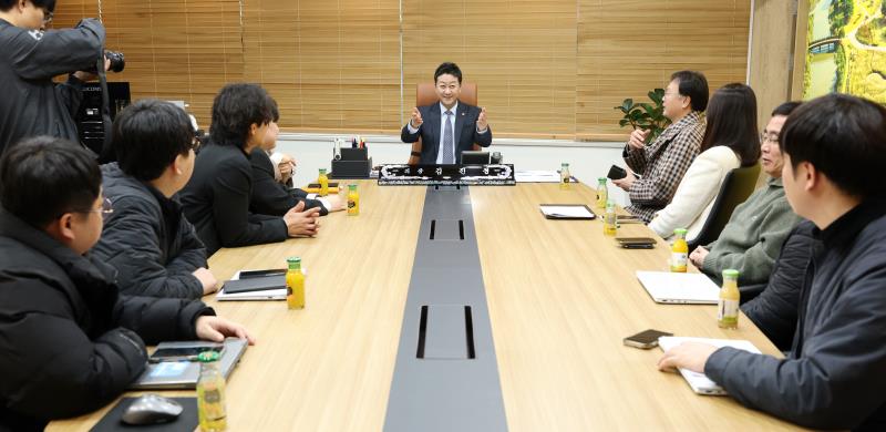 경기도의회 출입기자단 정담회