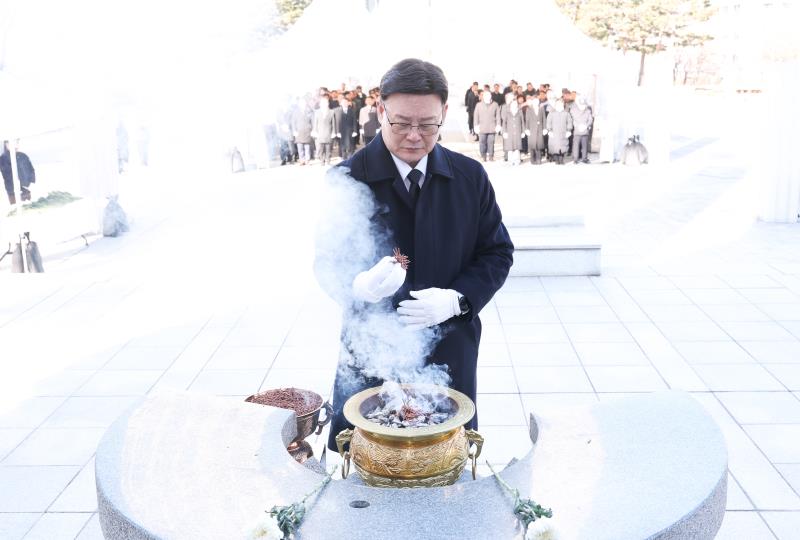 경기도 의회사무처 의원 현충탑 참배