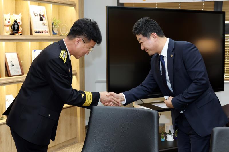 김태연 신임 시흥소방서장 면담_2