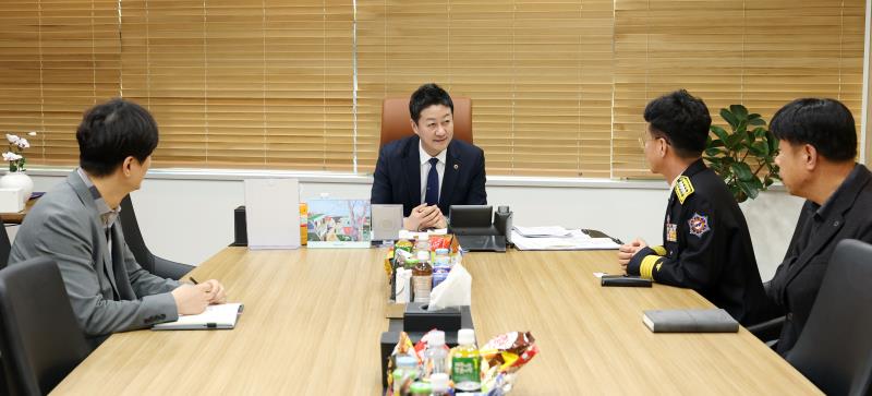김태연 신임 시흥소방서장 면담_4