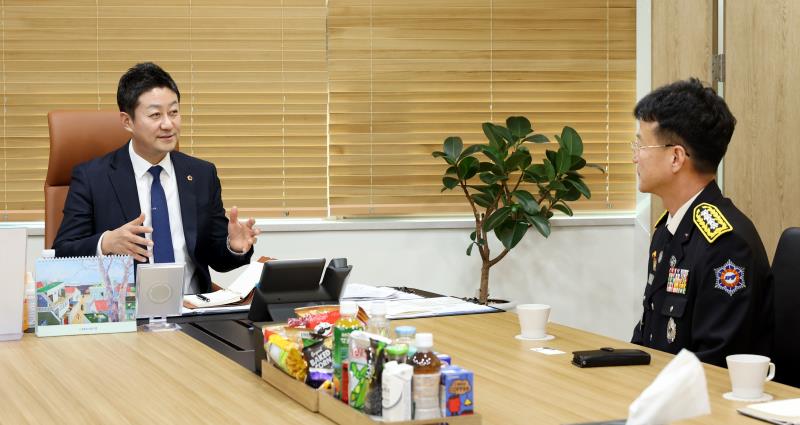 김태연 신임 시흥소방서장 면담_9