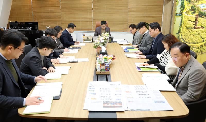 의회사무처 업무보고