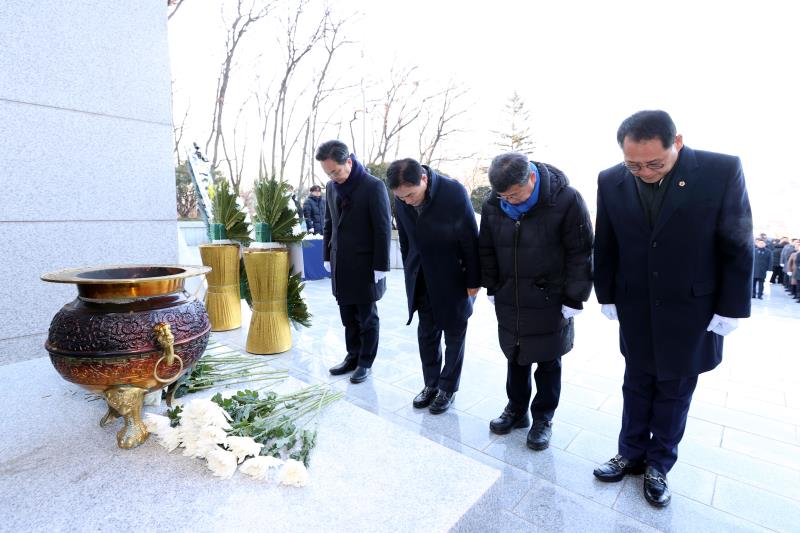 2026년 새해 현충탑 참배