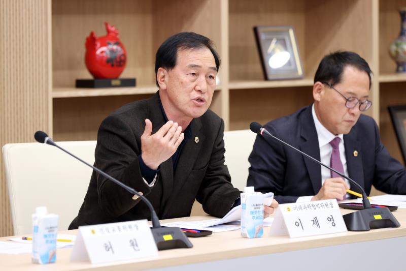 의장단,교섭단체대표,상임위원장단 정담회