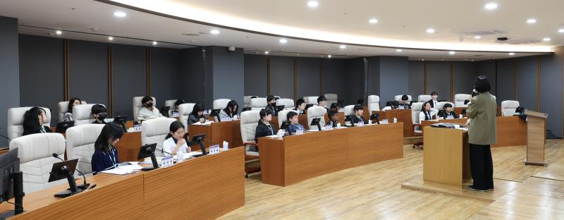 제2회 청소년의회교실 성남서초등학교