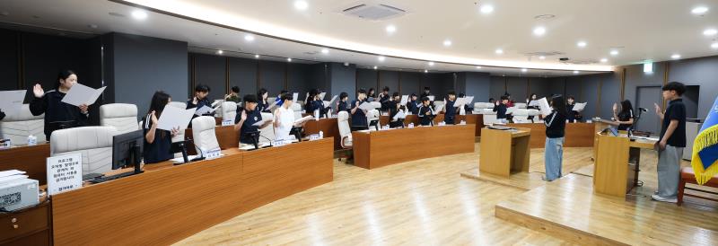제9회 청소년 의회교실 티엘비유글로벌 학교 사진 5