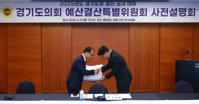 2025년도 경기도청 결산 검사 대비 경기도의회 예산결산특별위원회 사전설명회_3