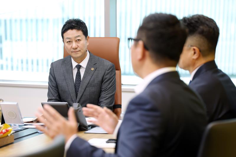 경기도중고차딜러협회 면담 및 감사패 수여식_5