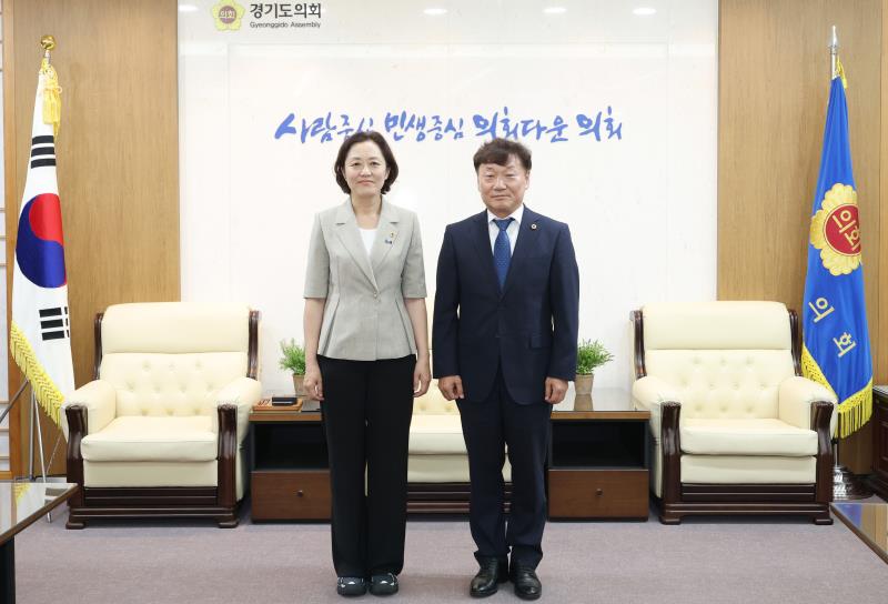 남종섭의장 경기도의회 조국혁신당 차유미의원 접견_9